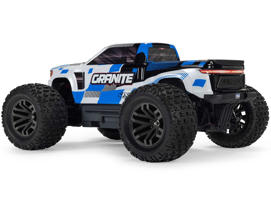 Granite Mega 665 1/10th 4X4 Monster Truck RTR - Blue *