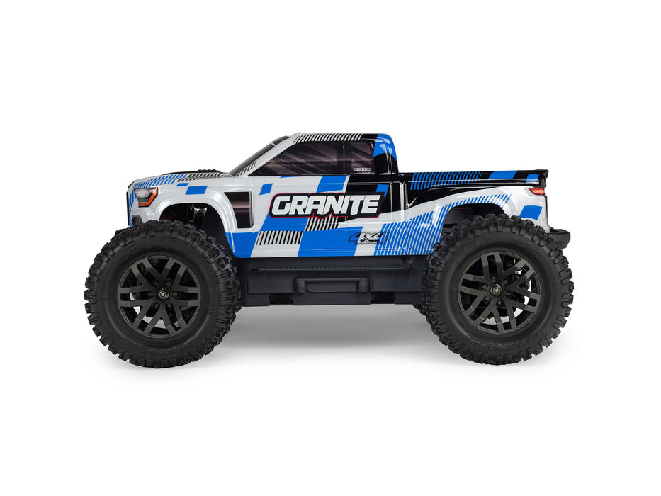 Granite Mega 665 1/10th 4X4 Monster Truck RTR - Blue *