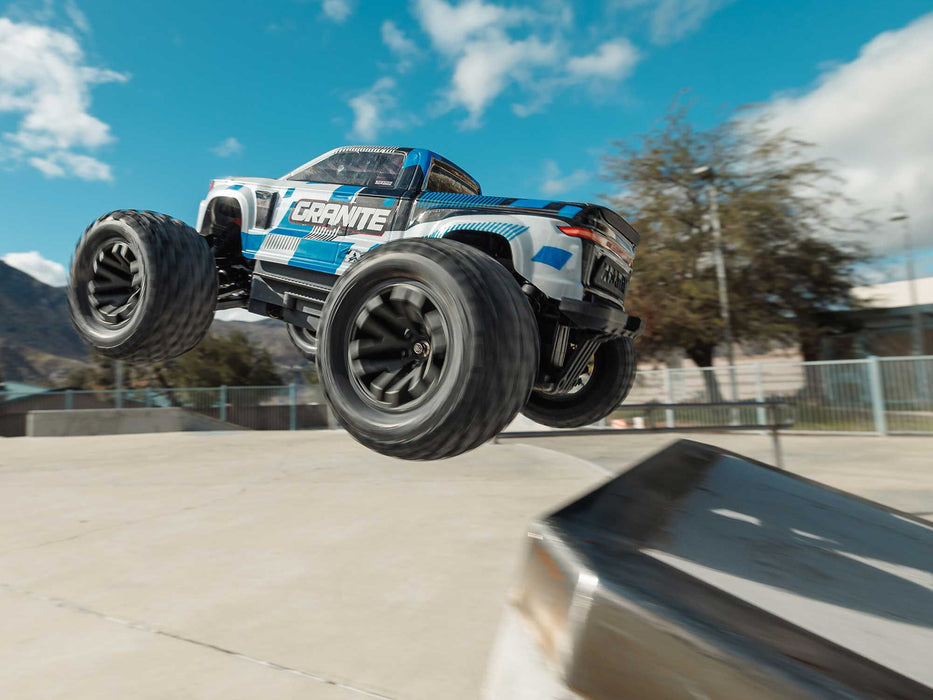 Granite Mega 665 1/10th 4X4 Monster Truck RTR - Blue *