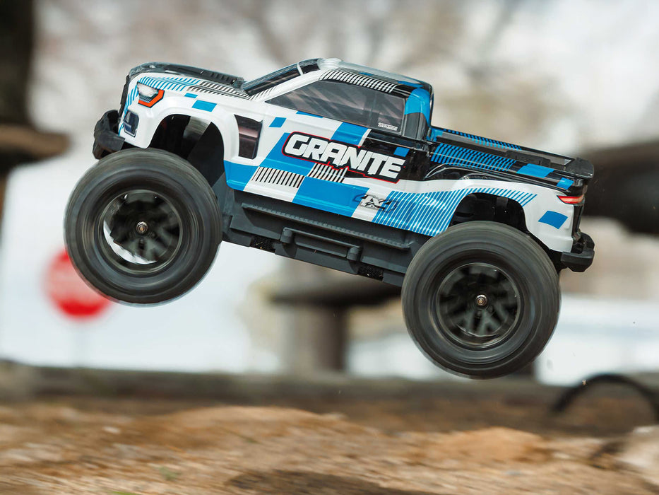 Granite Mega 665 1/10th 4X4 Monster Truck RTR - Blue *
