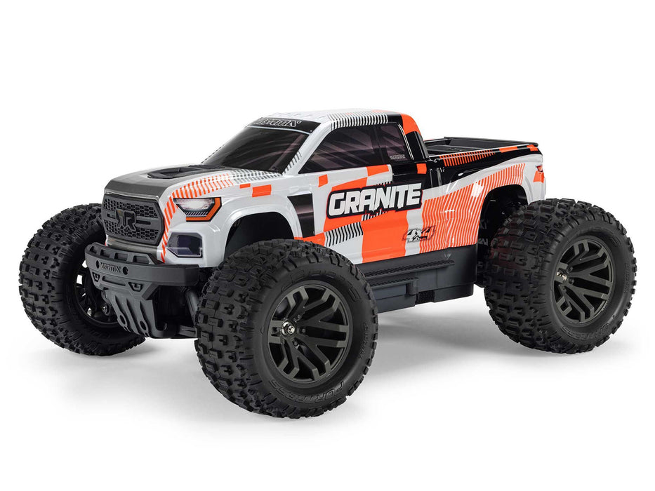 Granite Mega 665 1/10th 4X4 Monster Truck RTR - Orange *