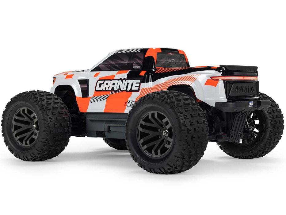 Granite Mega 665 1/10th 4X4 Monster Truck RTR - Orange *