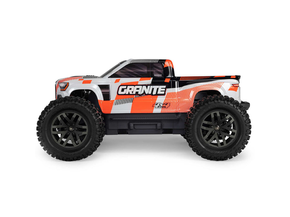 Granite Mega 665 1/10th 4X4 Monster Truck RTR - Orange *