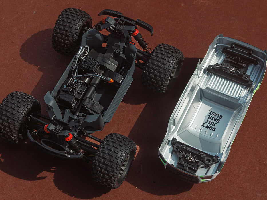 Granite Mega 665 1/10th 4X4 Monster Truck RTR - Orange *