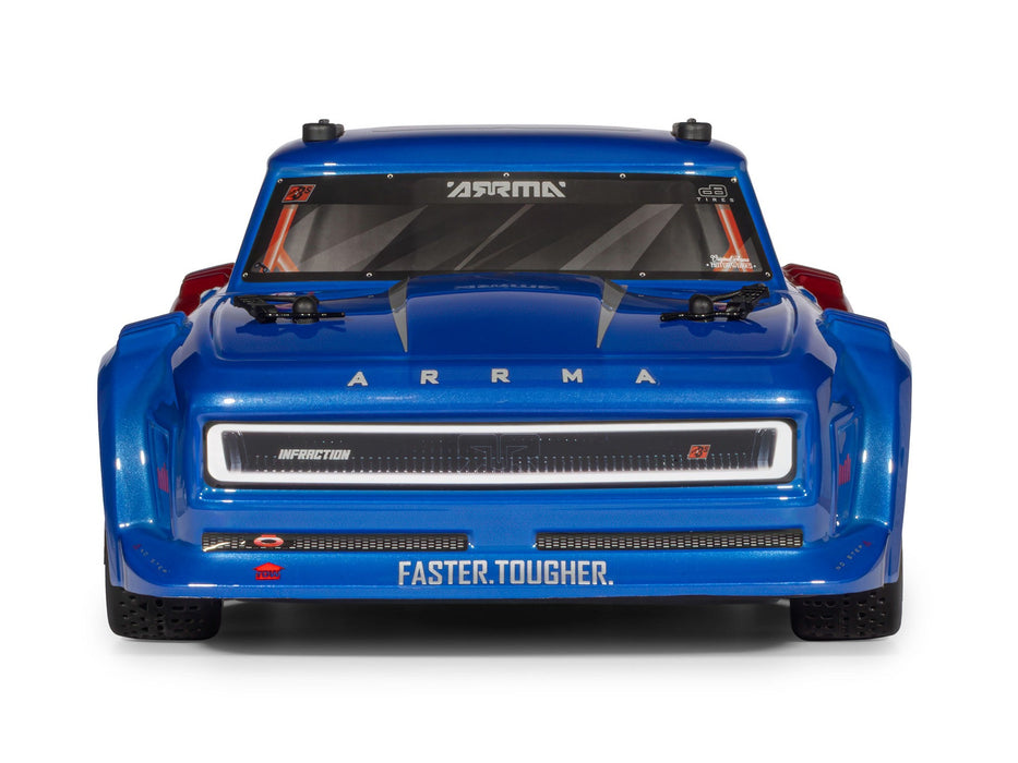 1/8th Infraction 223S DSC 4x4 Street Bash RTR - Blue/Red - Pre Order