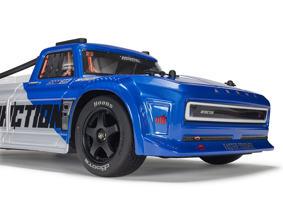 1/8th Infraction 223S DSC 4x4 Street Bash RTR - Blue/Red - Pre Order