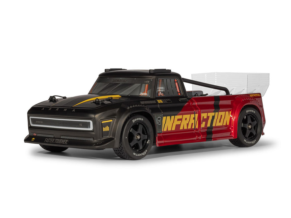 1/8th Infraction 223S DSC 4x4 Street Bash RTR - Red/Black - Pre Order