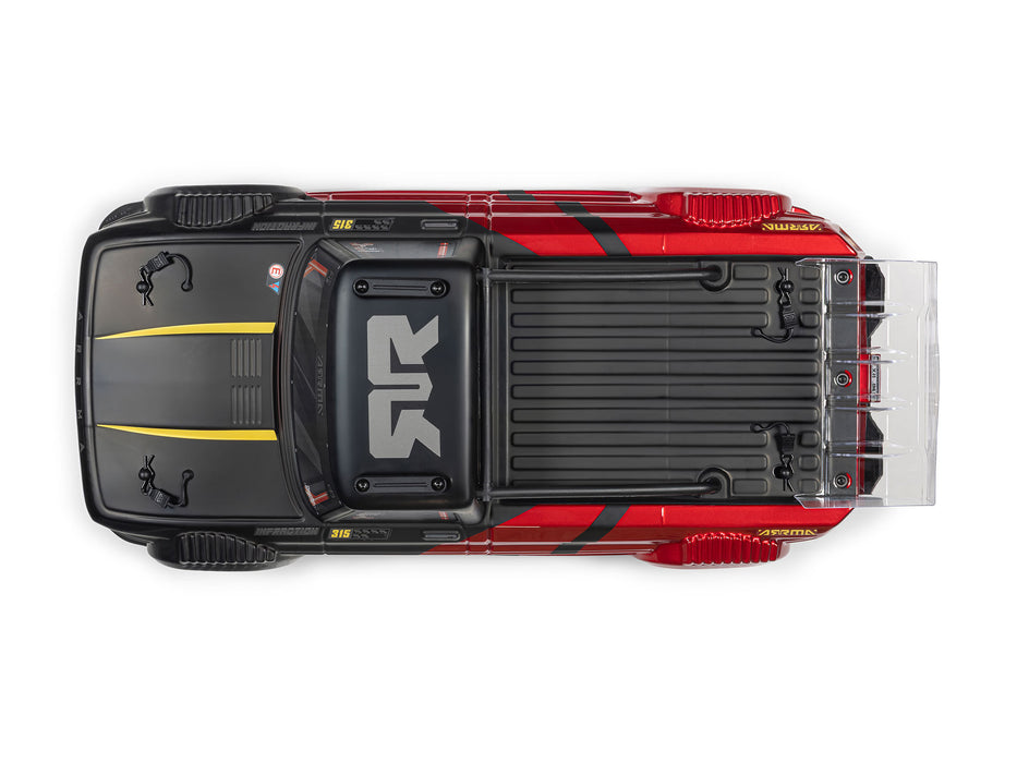 1/8th Infraction 223S DSC 4x4 Street Bash RTR - Red/Black - Pre Order