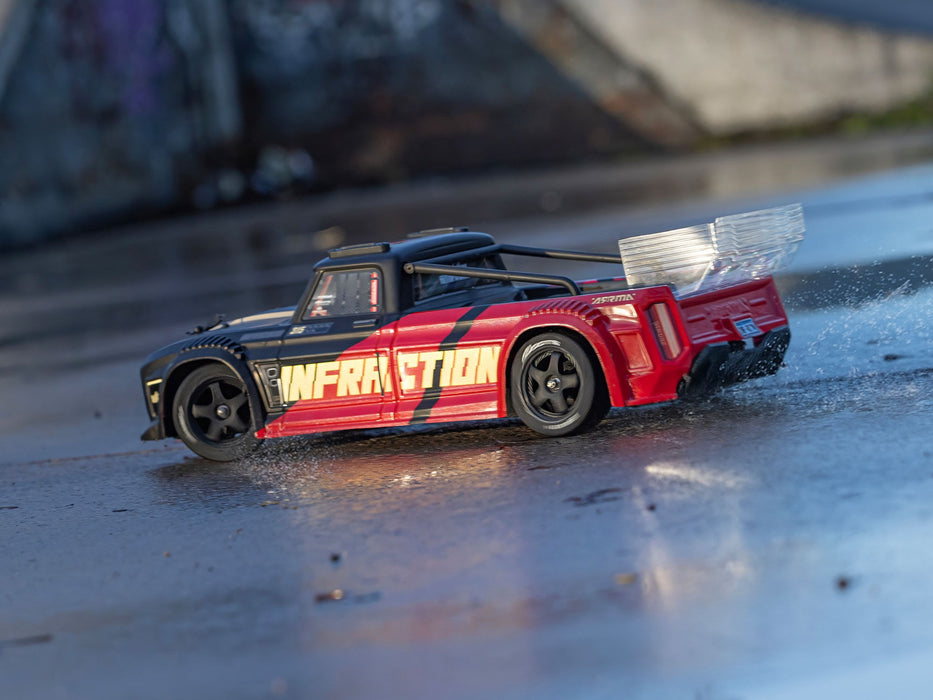 1/8th Infraction 223S DSC 4x4 Street Bash RTR - Red/Black - Pre Order