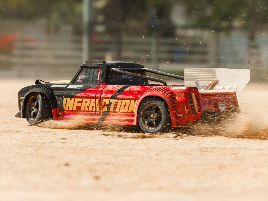 1/8th Infraction 223S DSC 4x4 Street Bash RTR - Red/Black - Pre Order