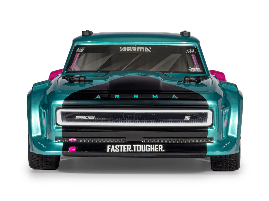 1/8th Infraction 223S DSC 4x4 Street Bash RTR - Teal Pink - Pre Order
