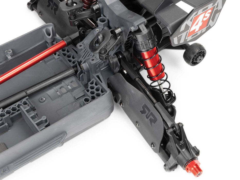 Kraton 1/10th 4x4 4S BLX Centre Diff Speed - Red *