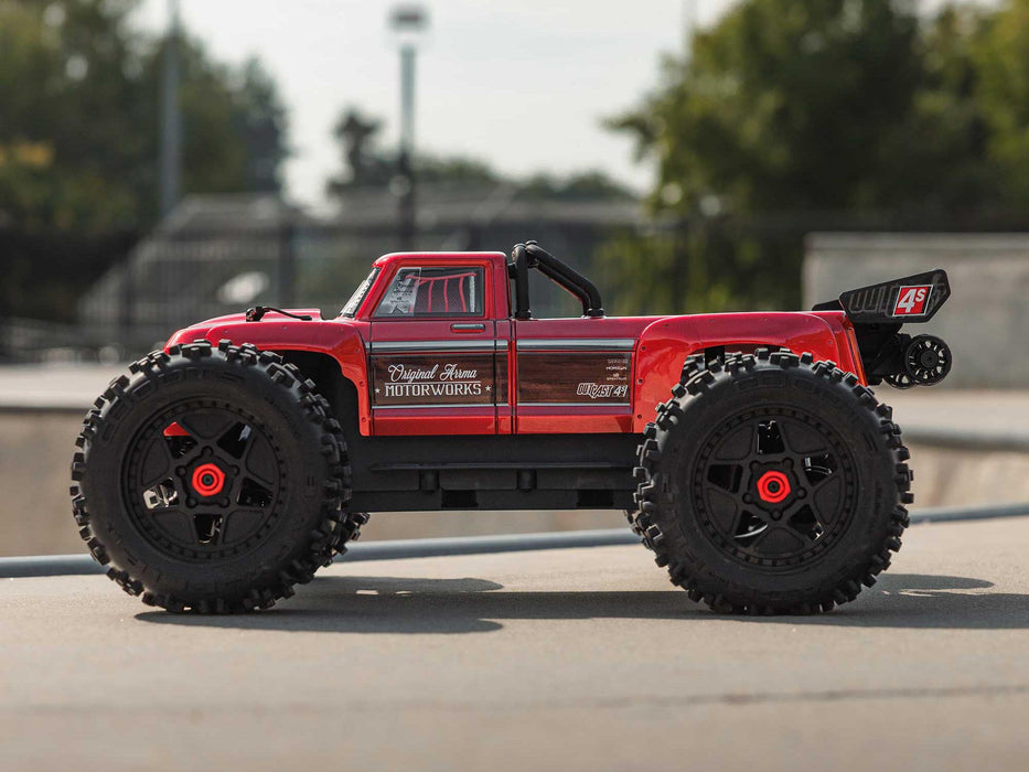 1/10th Outcast 4x4 4S Stunt MT - Red *