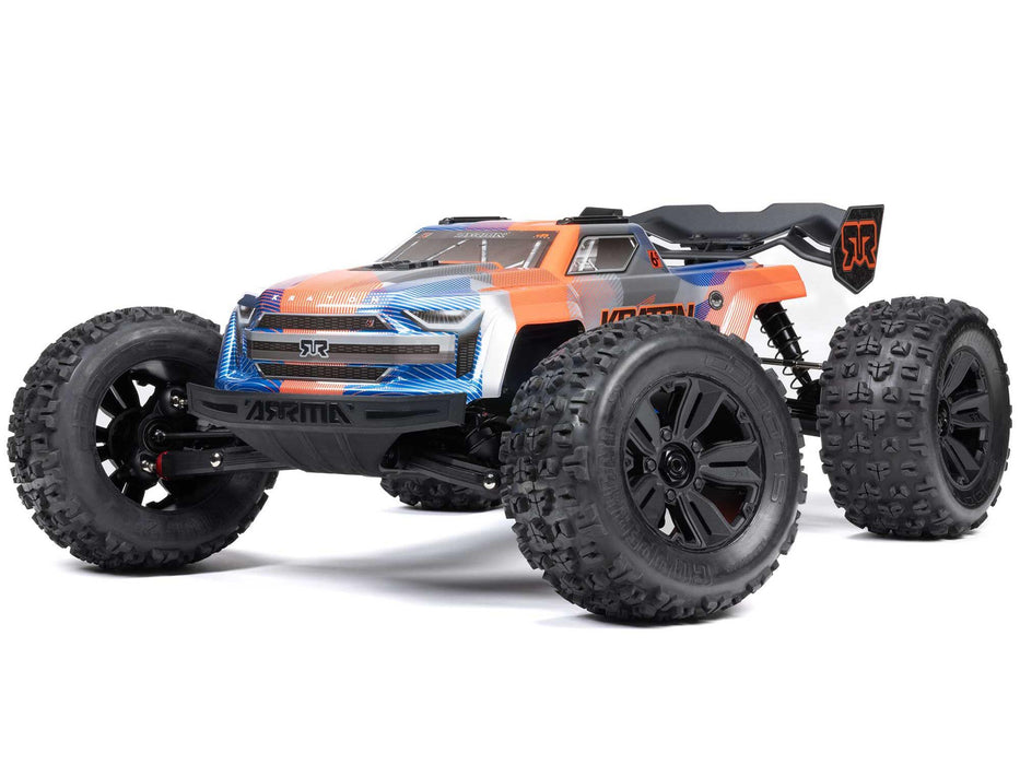 1/8th Kraton 6S V6 BLX Monster Truck - Blue/Orange *