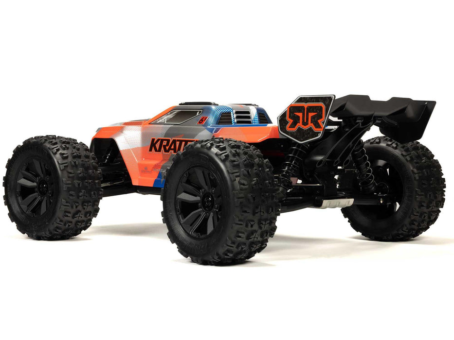 1/8th Kraton 6S V6 BLX Monster Truck - Blue/Orange *