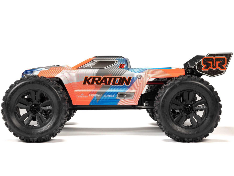 1/8th Kraton 6S V6 BLX Monster Truck - Blue/Orange *