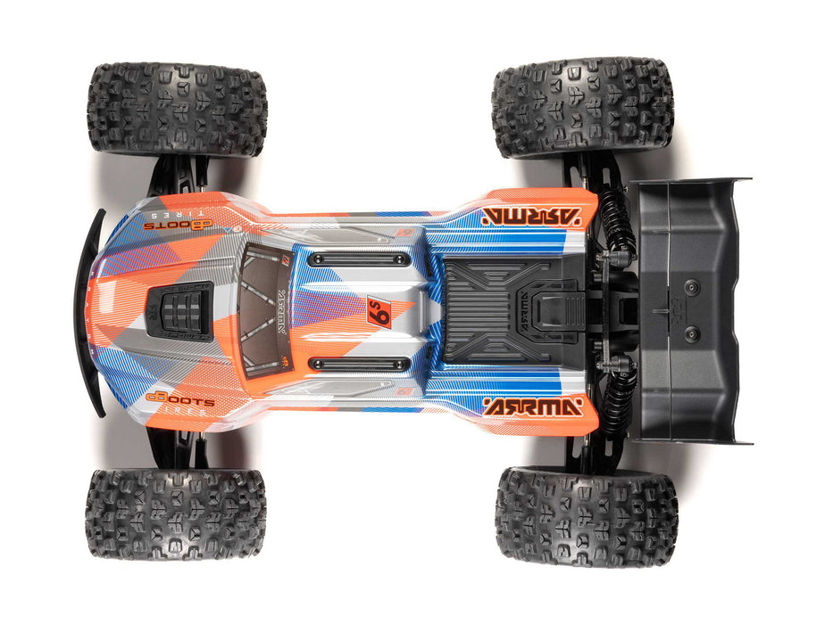 1/8th Kraton 6S V6 BLX Monster Truck - Blue/Orange *