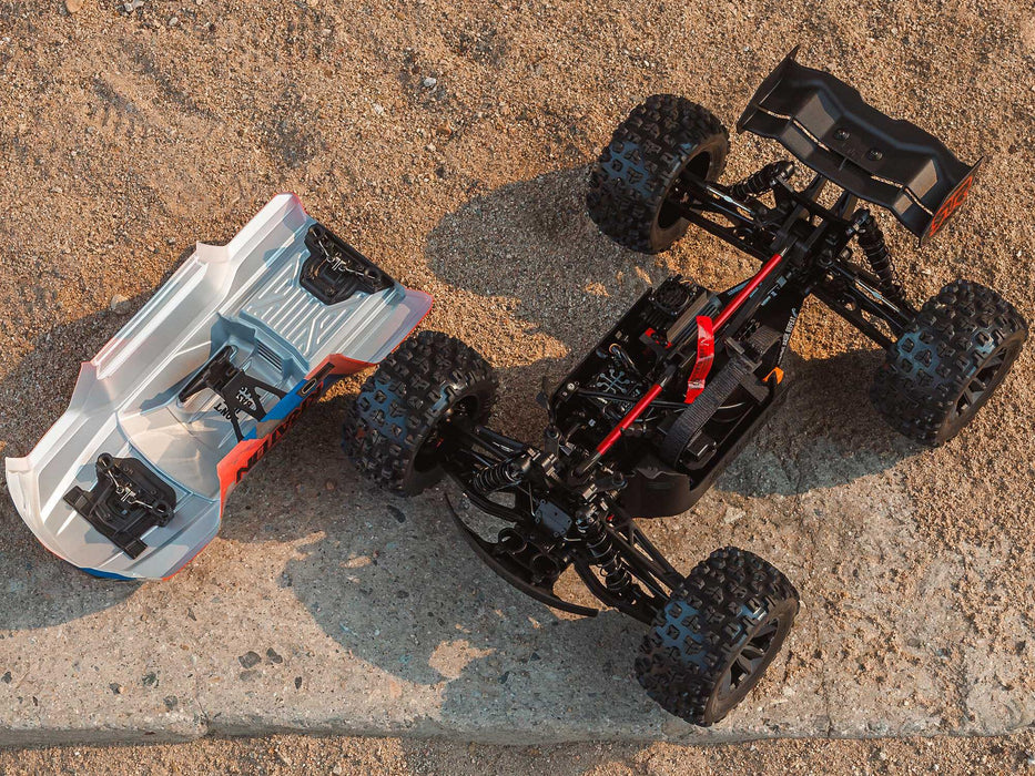 1/8th Kraton 6S V6 BLX Monster Truck - Blue/Pink*