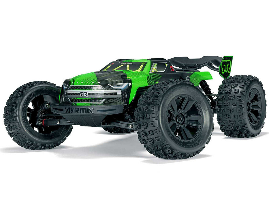 1/8th Kraton 6S V6 BLX Monster Truck - Green/Black