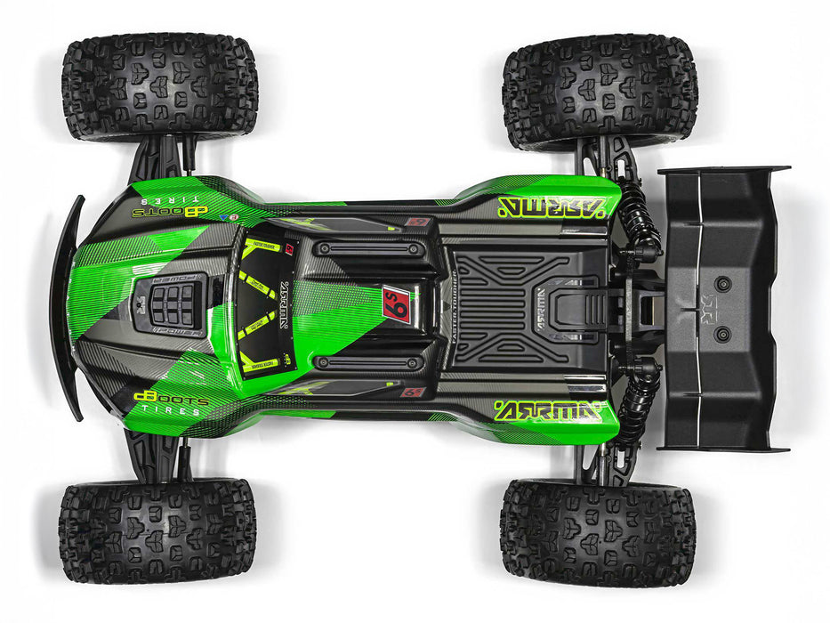 1/8th Kraton 6S V6 BLX Monster Truck - Green/Black