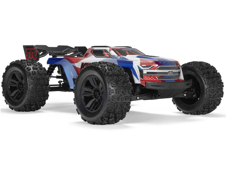 1/8th Kraton 6S V6 BLX Monster Truck - Blue/Red