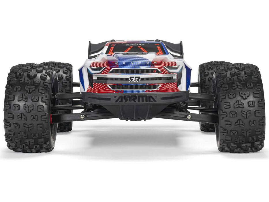 1/8th Kraton 6S V6 BLX Monster Truck - Blue/Red