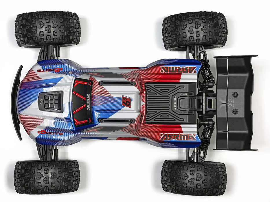 1/8th Kraton 6S V6 BLX Monster Truck - Blue/Red