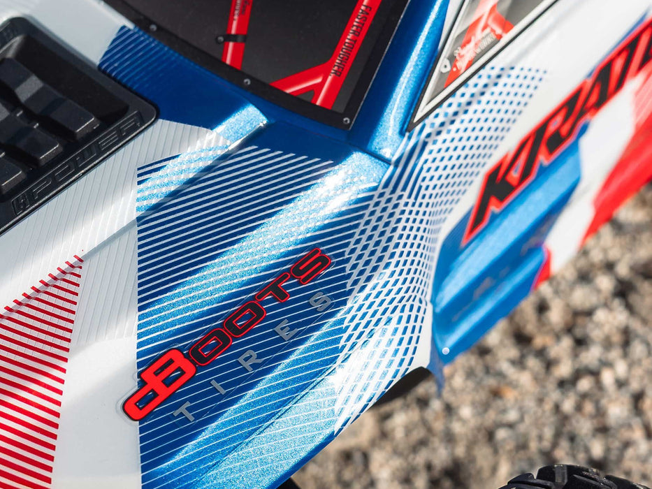 1/8th Kraton 6S V6 BLX Monster Truck - Blue/Red