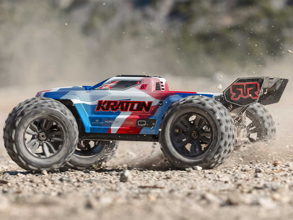 1/8th Kraton 6S V6 BLX Monster Truck - Blue/Red