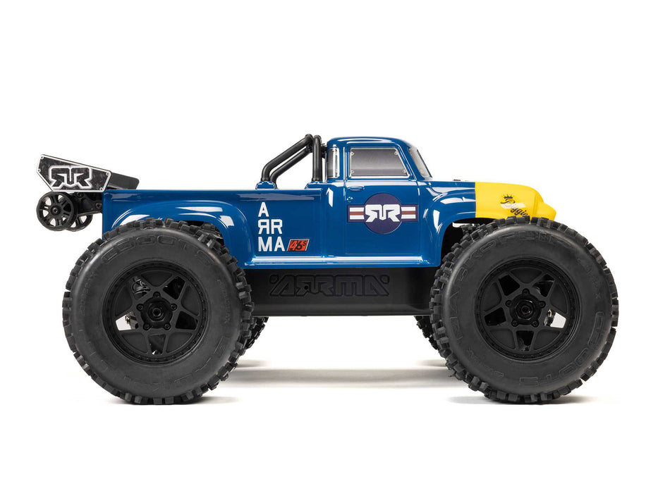 Notorious 1/8th 6S V6 4x4 BLX Stunt Truck RTR - Blue *