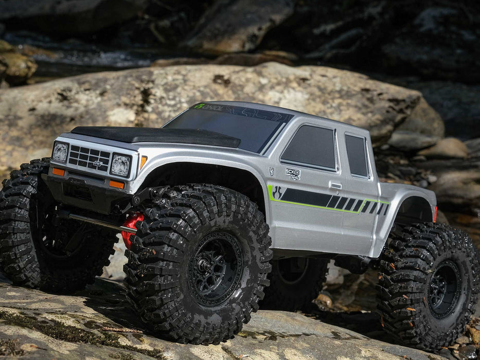 SCX10 III Coyote 4X4 1/10th Brushed RTR Rock Crawler - Silver