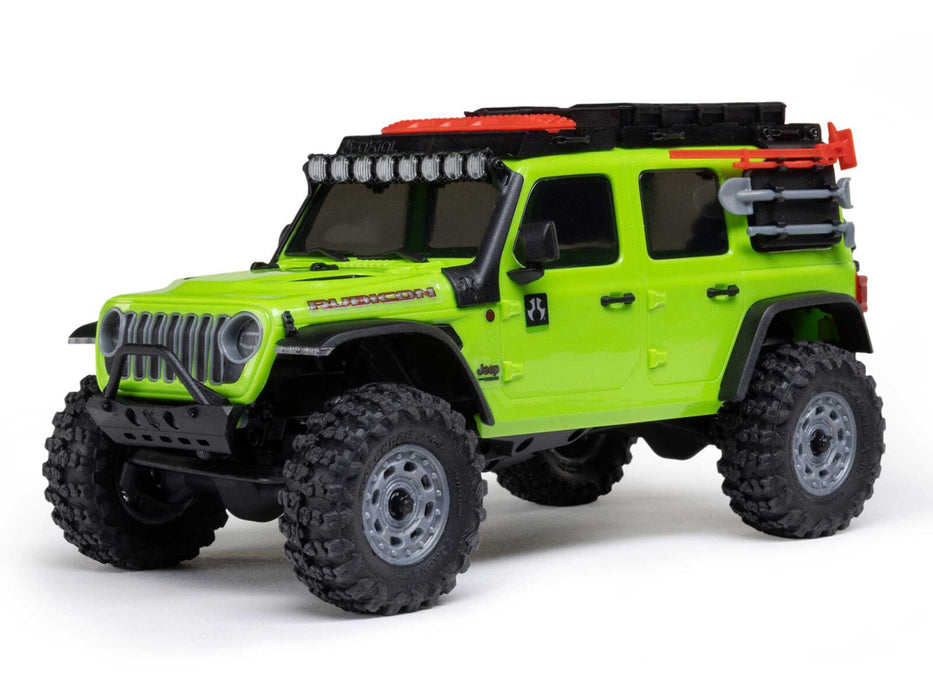 SCX30 Jeep Wrangler 1/30th 4X4 Rock Crawler - Green