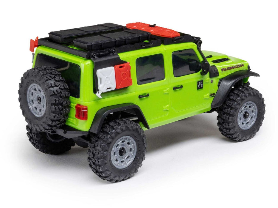 SCX30 Jeep Wrangler 1/30th 4X4 Rock Crawler - Green