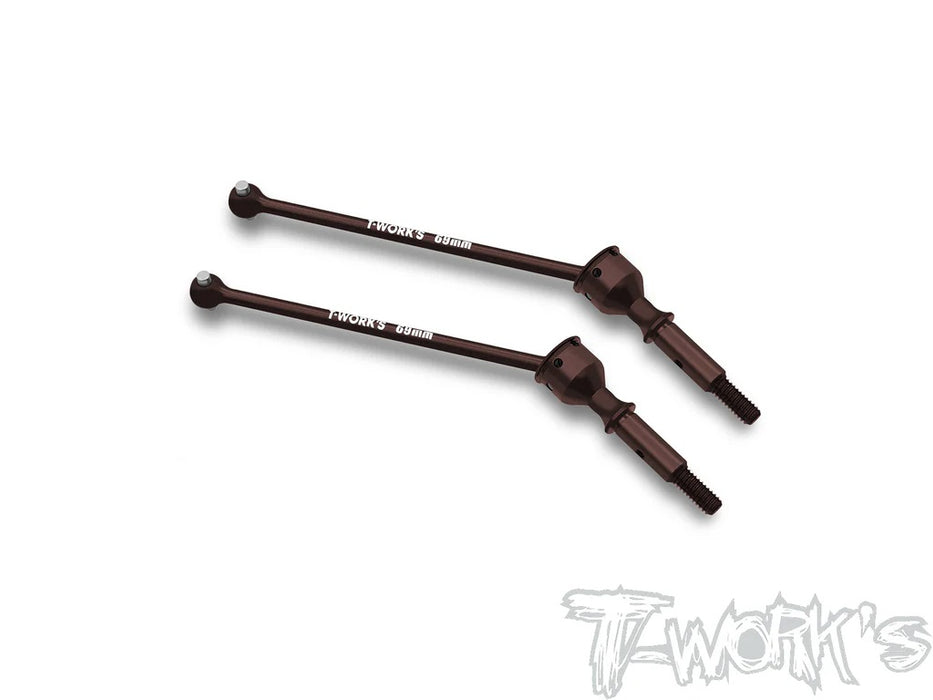 Steel Rear CVD Set for Team Associated RC10B7