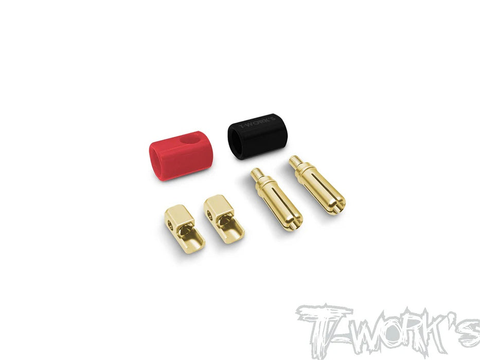 L Type 5mm Battery Connector - 2pcs