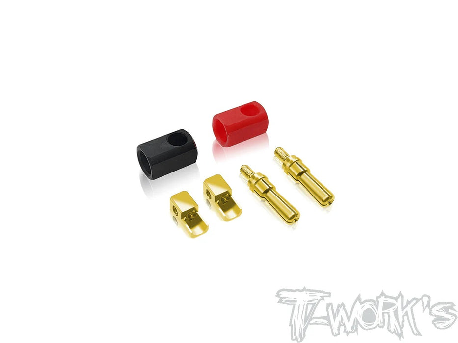 L Type 4-5mm Battery Connector - 2pcs