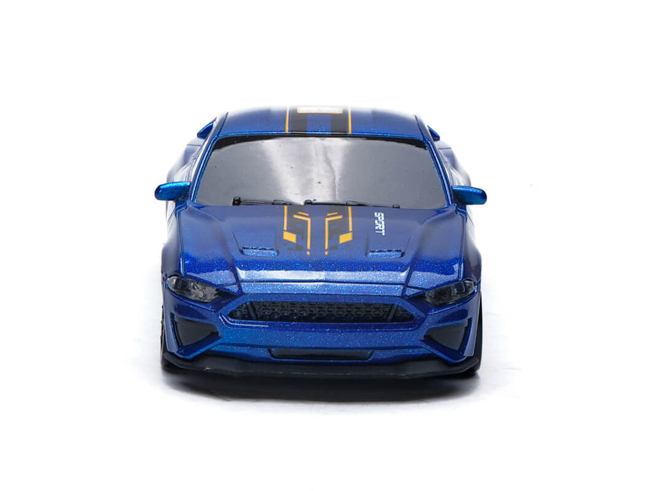 1/43 Lightning Muscle 4WD Drift Car w/Gyro- Blue