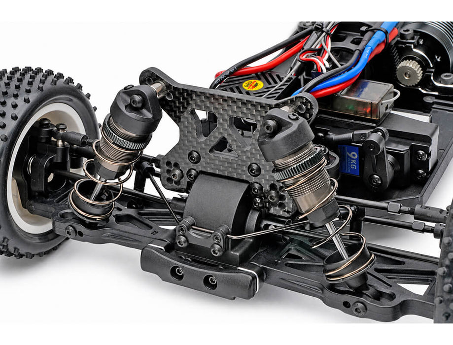 B4X 4wd Race 1/10th Electric Buggy RTR - Yellow/Blue