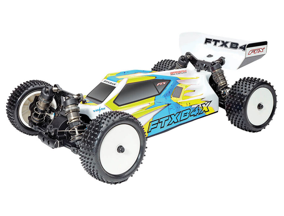 B4X 4wd Race 1/10th Electric Buggy RTR - Yellow/Blue