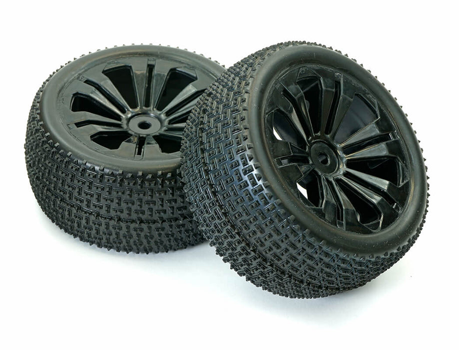 Vantage Rear Micro Block Tyre Mounted Split Spoke - 1pr