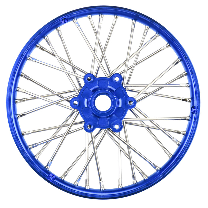 1/4 Pro-Spec Aluminium V2 Bead Front Wheel Blue