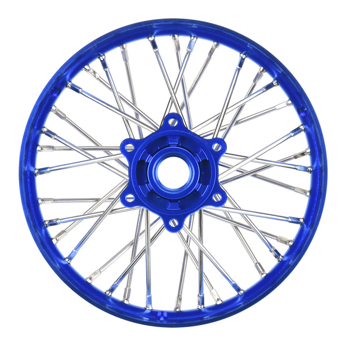 1/4 Pro-Spec Aluminium V2 Bead Rear Wheel Blue
