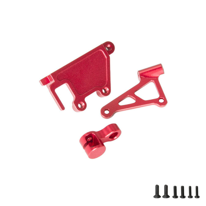 Alu Servo Mount Set Promoto - Red *