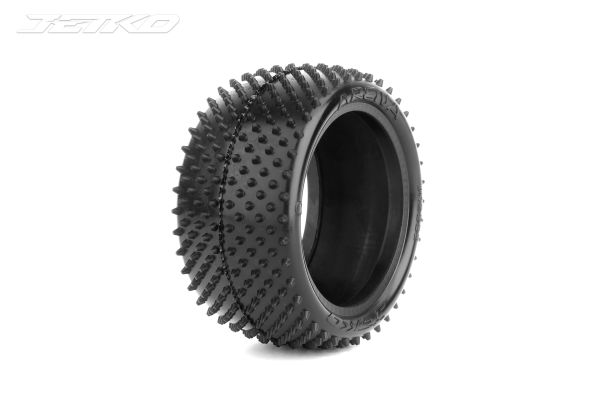 Jetko JK2003CS 2WD & 4WD 1/10th Buggy 2.2 Rear Tyres Only - Soft ...