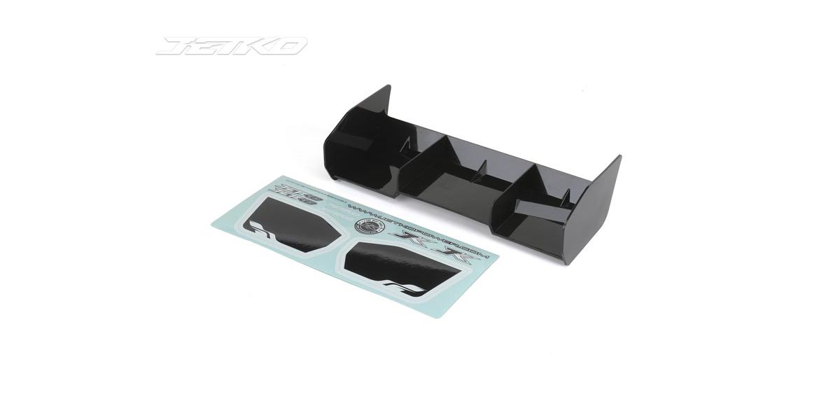 Cross Off Road 1/8th Wing with Stickers - Black
