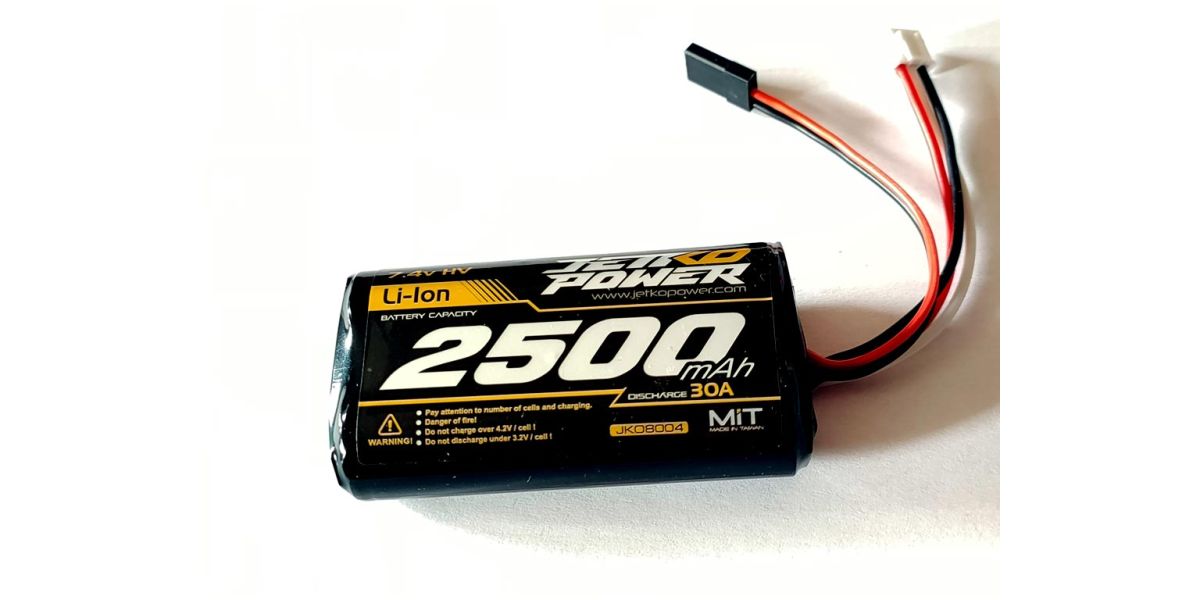 Li-ion RX 2S 7.4v 2500mah Battery