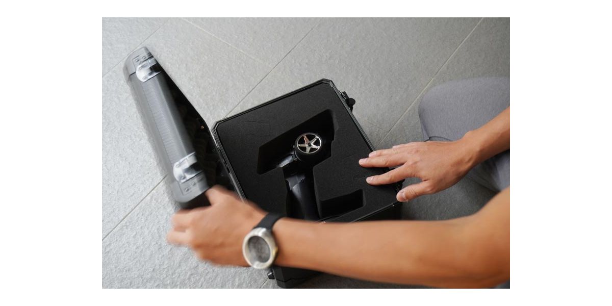 Mini Black Alu Transmitter Case V2 for Futaba 10PX- 7PX - 7PXR