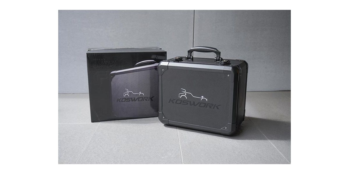 Mini Black Alu Transmitter Case V2 for Futaba 10PX- 7PX - 7PXR