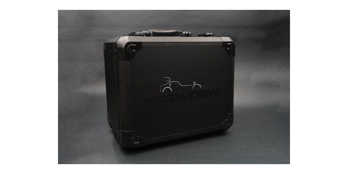 Mini Black Alu Transmitter Case V2 for Futaba 10PX- 7PX - 7PXR