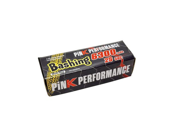 Pink Performance PP3-2S6300-M 4S 7.4v 6300mah 50C Lipo Battery - Multi ...
